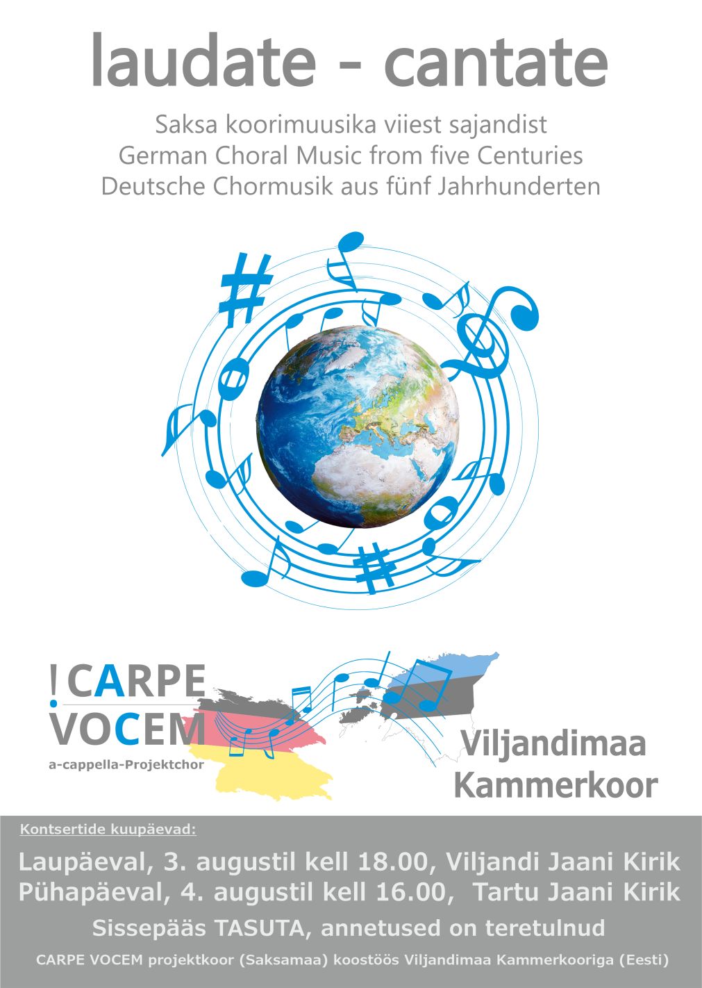 Chorprojekt 2024 Estlandreise